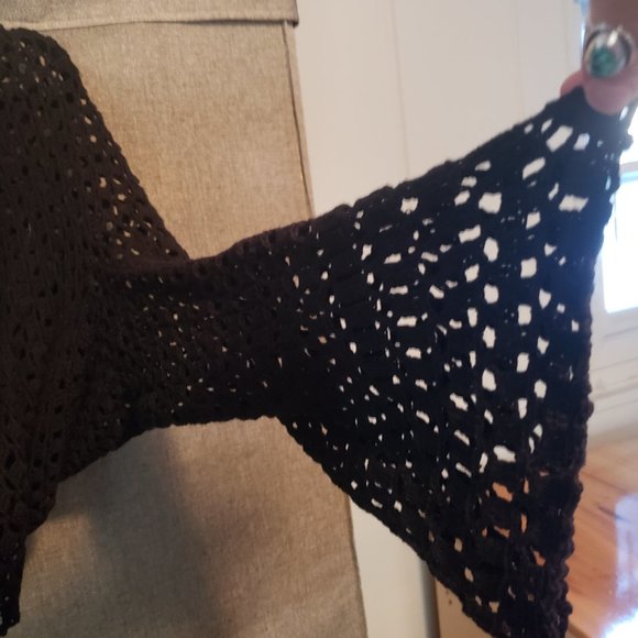 Lightweight bell-sleeve cardigan - Picture 3 of 5